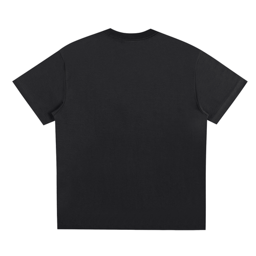 Plat with time T-Shirt Black